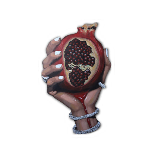 pomegranet sticker