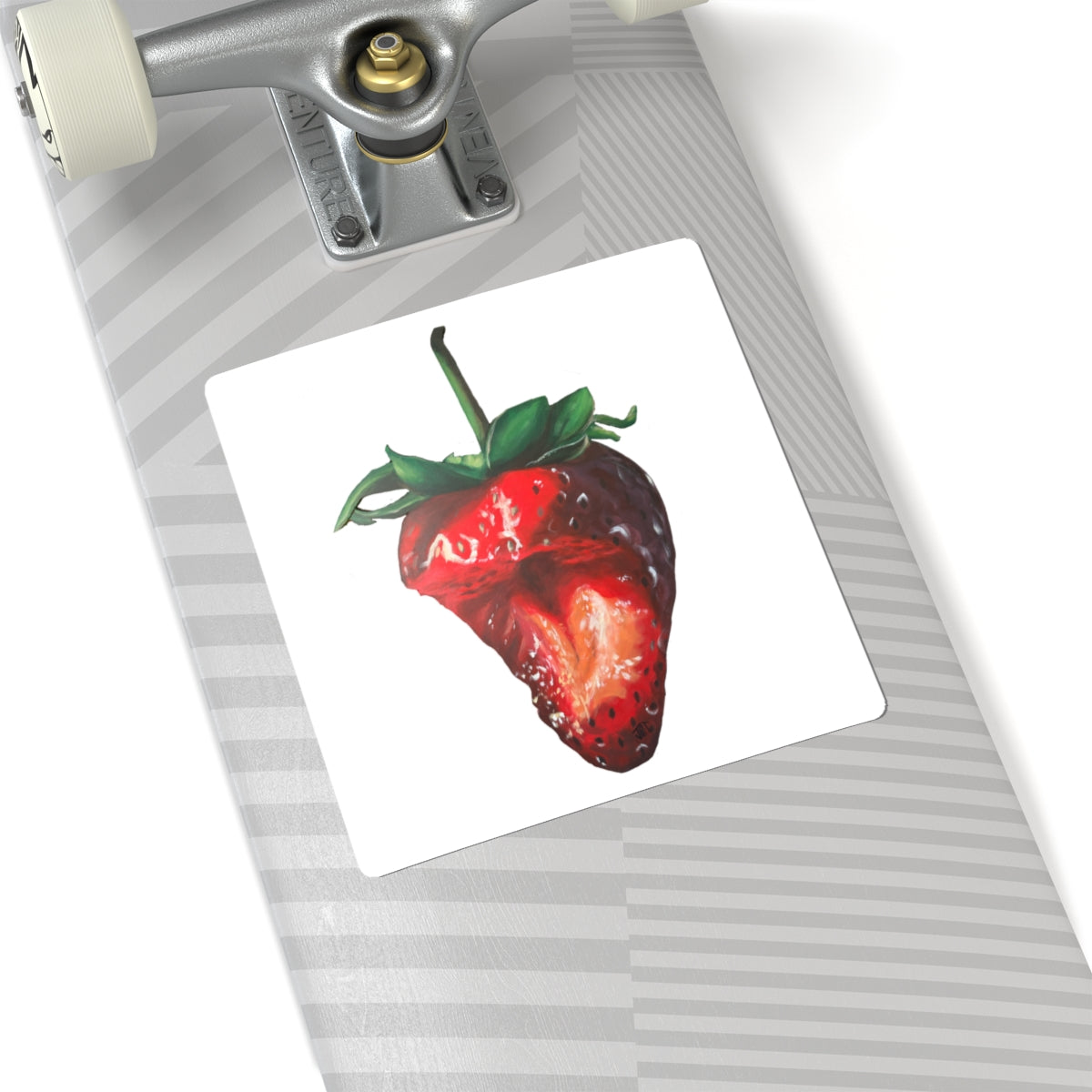 Strawberry sticker