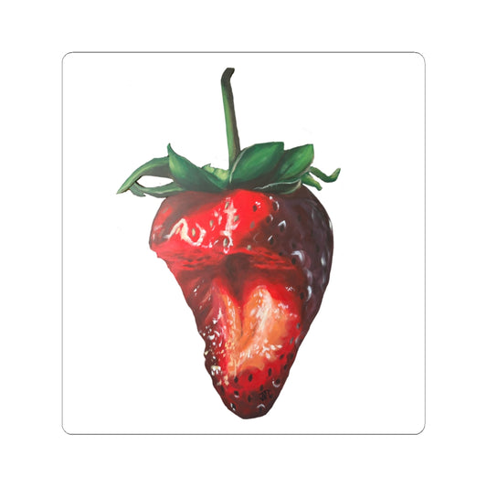 Strawberry sticker